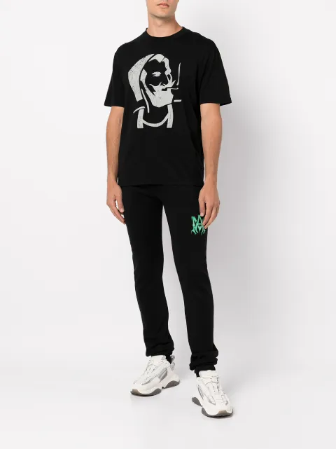 AMIRI Playera Con Estampado Gr fico De AMIRI X Zig Zag Farfetch
