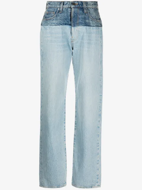 AMIRI ハイライズ ストレートジーンズ