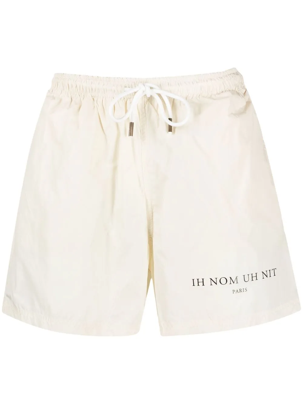 

Ih Nom Uh Nit logo-print detail swim shorts - White