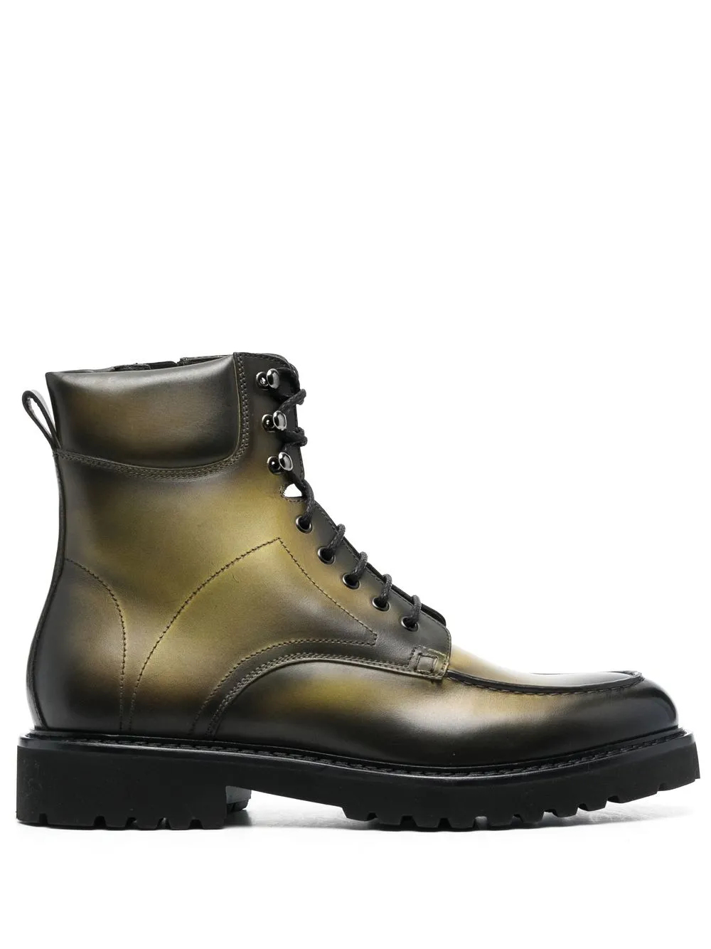 

Doucal's leather ankle boots - Green