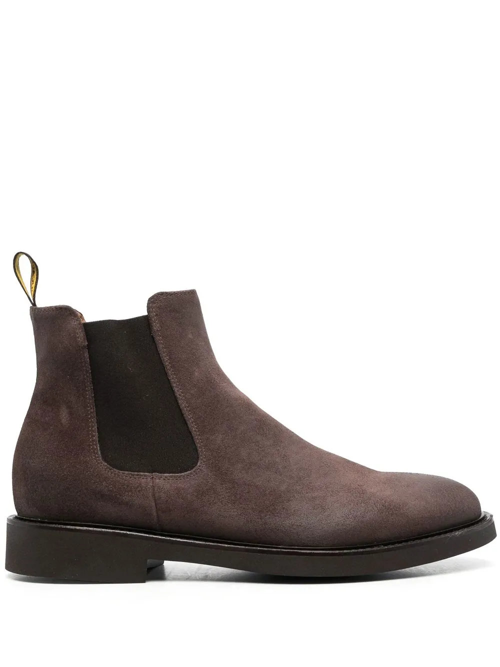 

Doucal's calf-suede ankle boots - Brown