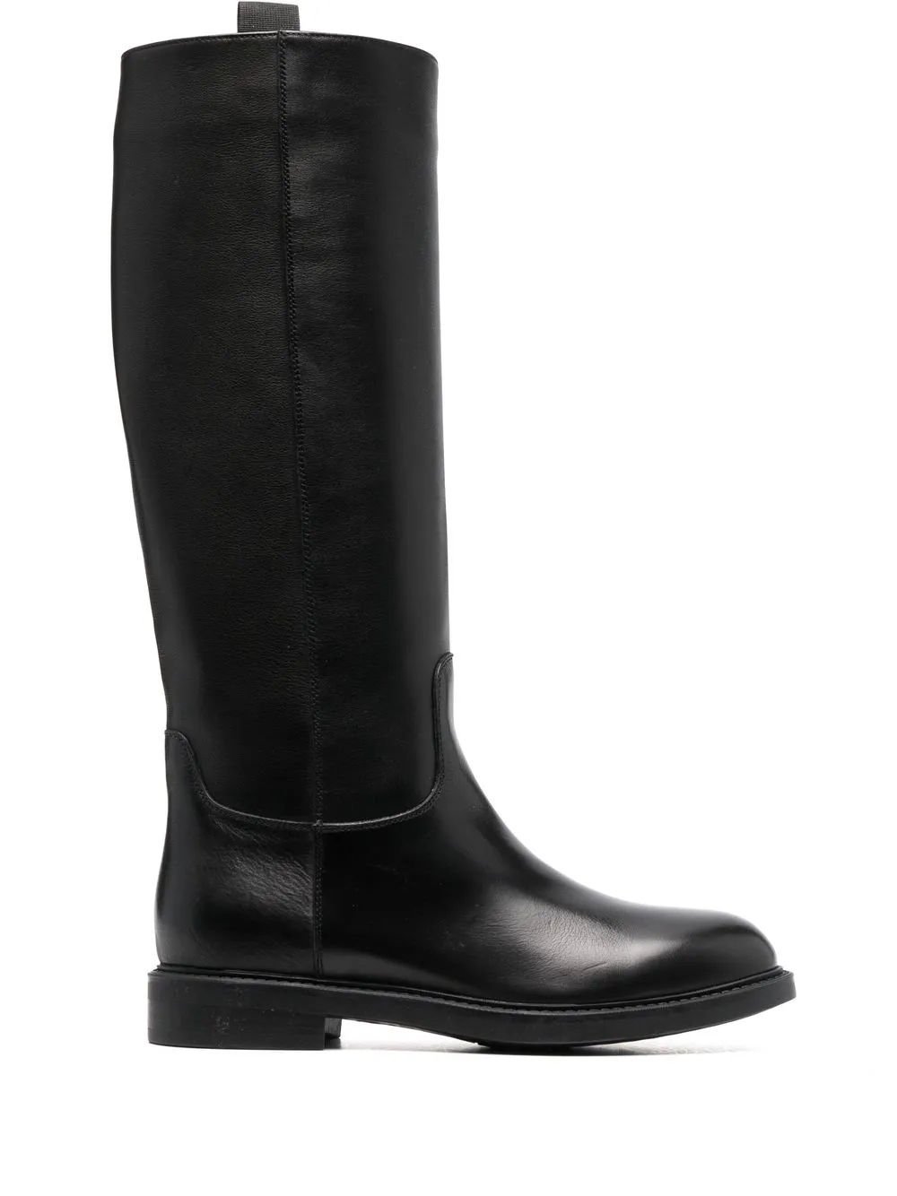 

Doucal's knee-high leather boots - Black