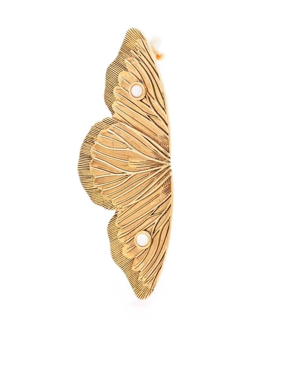 

Aurelie Bidermann Ginevra butterfly earring - Gold