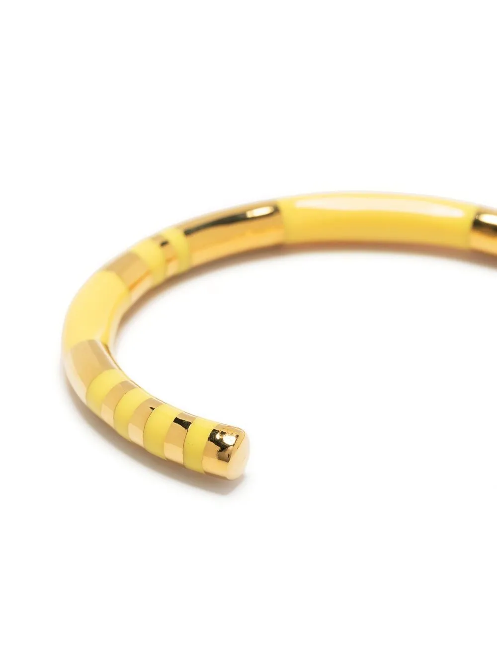 Aurelie Bidermann Positano Cuff Bracelet In Yellow