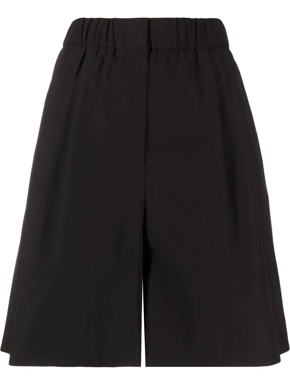 

MSGM high-waisted tailored shorts - Black