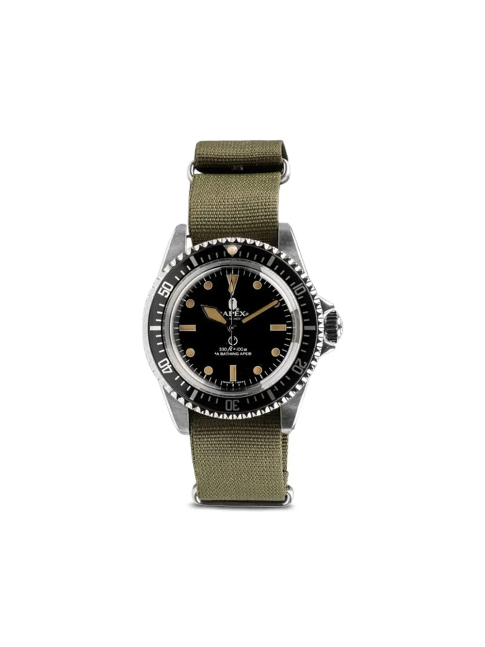 

A BATHING APE® reloj Classic Type 1 BAPEX® de 40mm - Negro