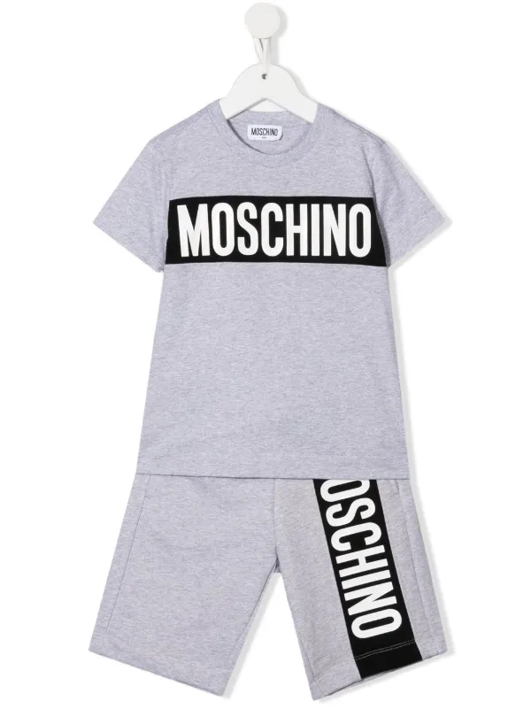 Moschino Kids モスキーノ・キッズ ロゴ ショートパンツ セット 