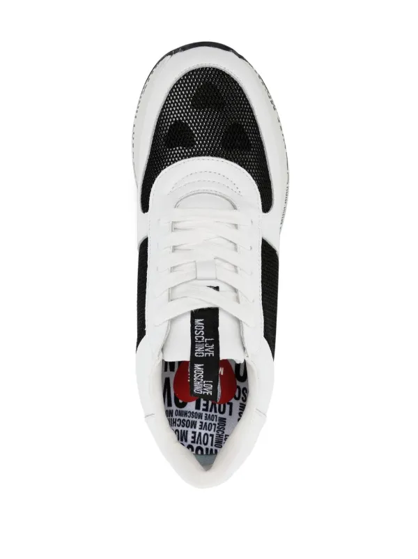 moschino mesh runner