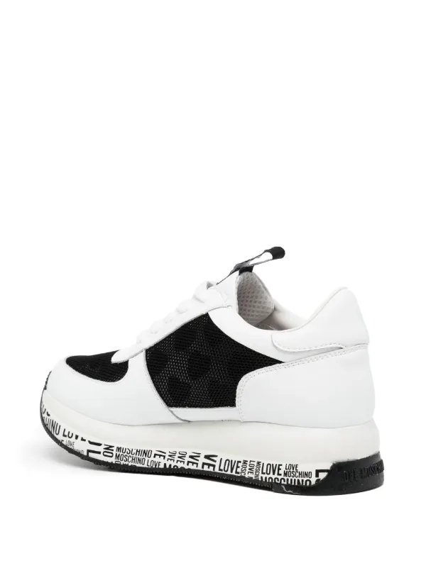 moschino mesh runner