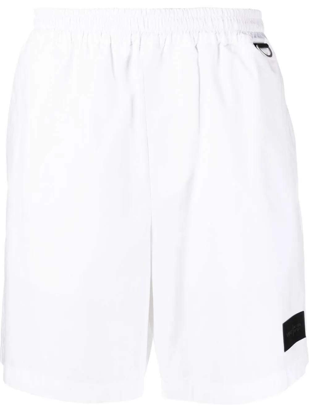 

Low Brand shorts con parche del logo - Blanco
