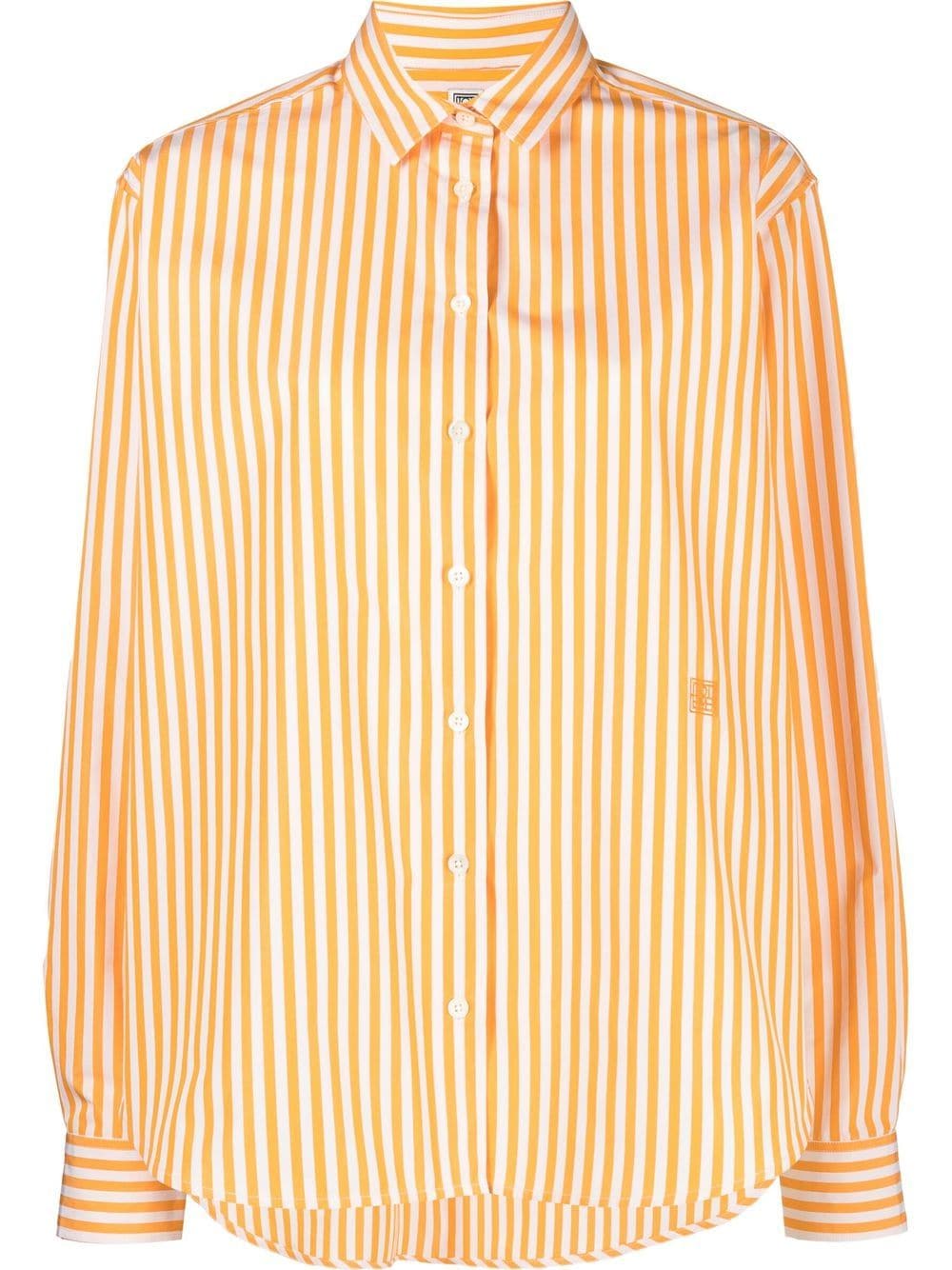 TOTEME Striped relaxed-fit Shirt - Farfetch