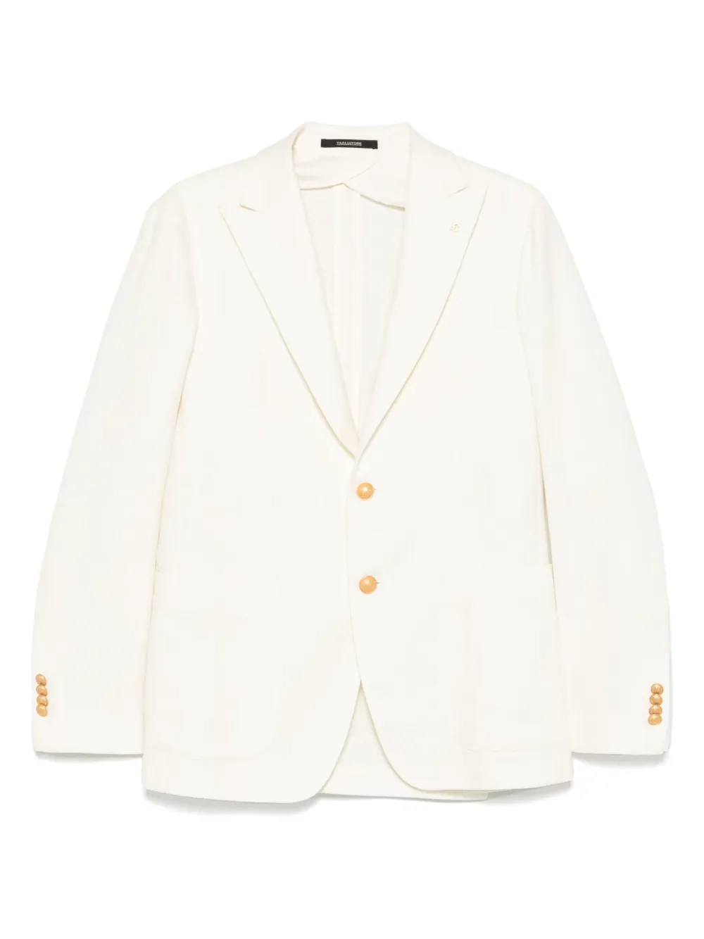 Tagliatore Blazer met visgraatpatroon Beige