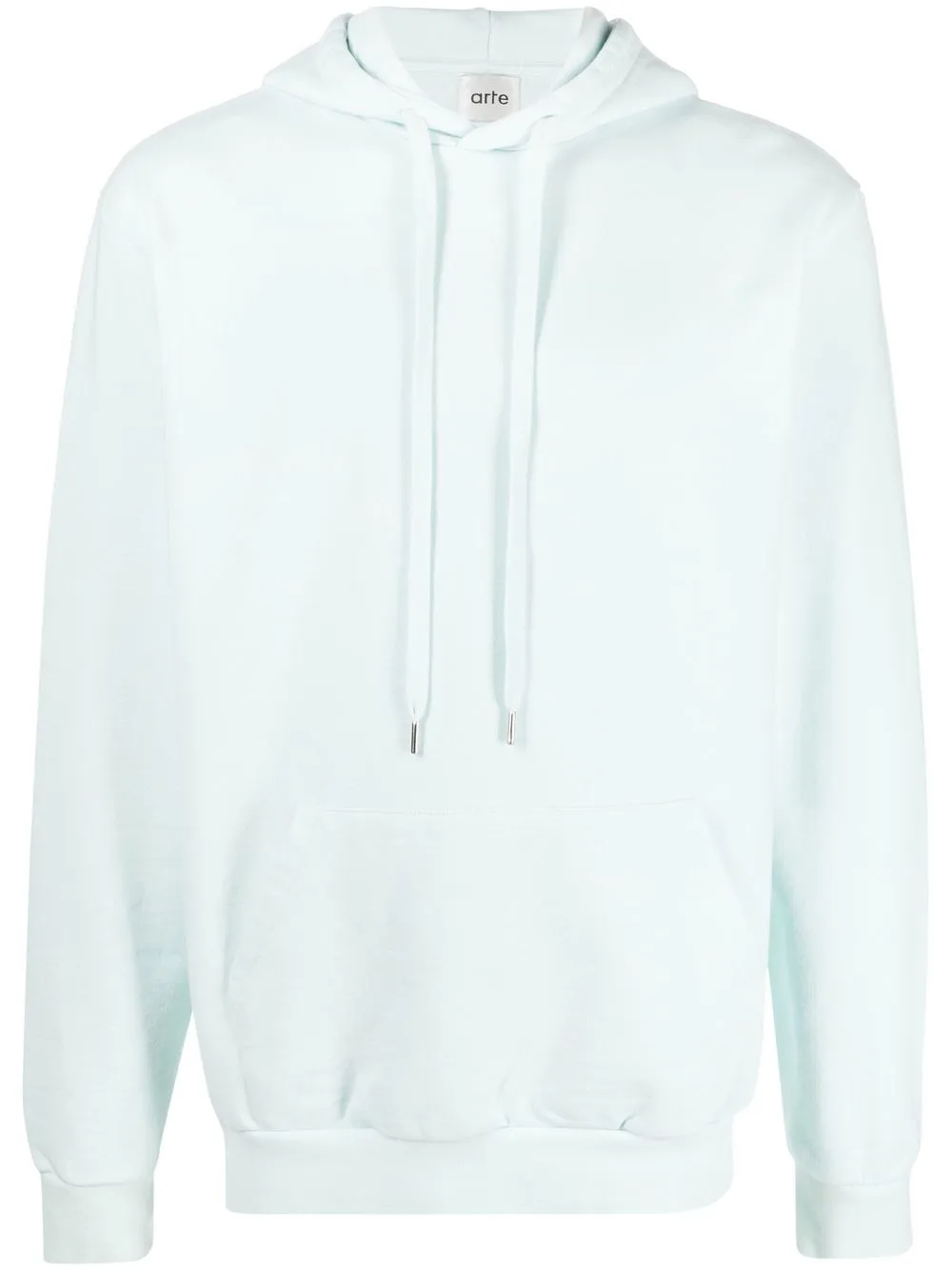 

ARTE graphic-print drawstring hoodie - Blue