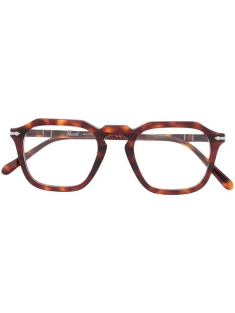 Persol - tortoiseshell square-frame eyeglasses