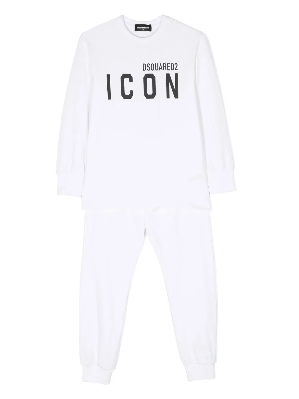 

Dsquared2 Kids pijama con logo estampado - Blanco