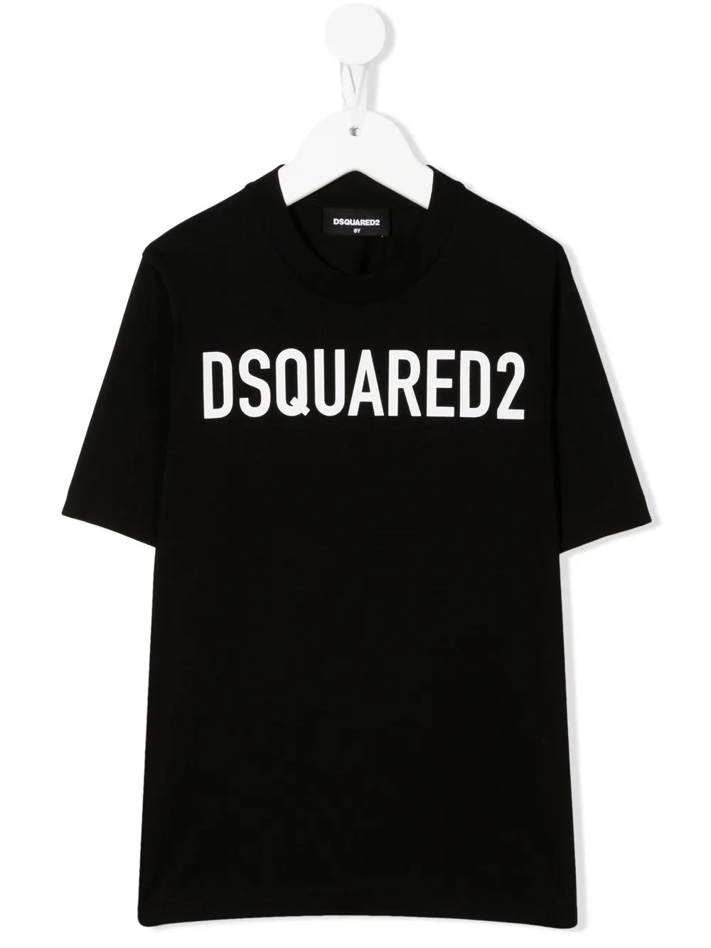 

Dsquared2 Kids playera con logo estampado - Negro