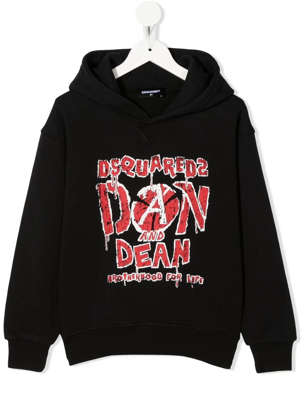 

Dsquared2 Kids hoodie con logo estampado - Negro