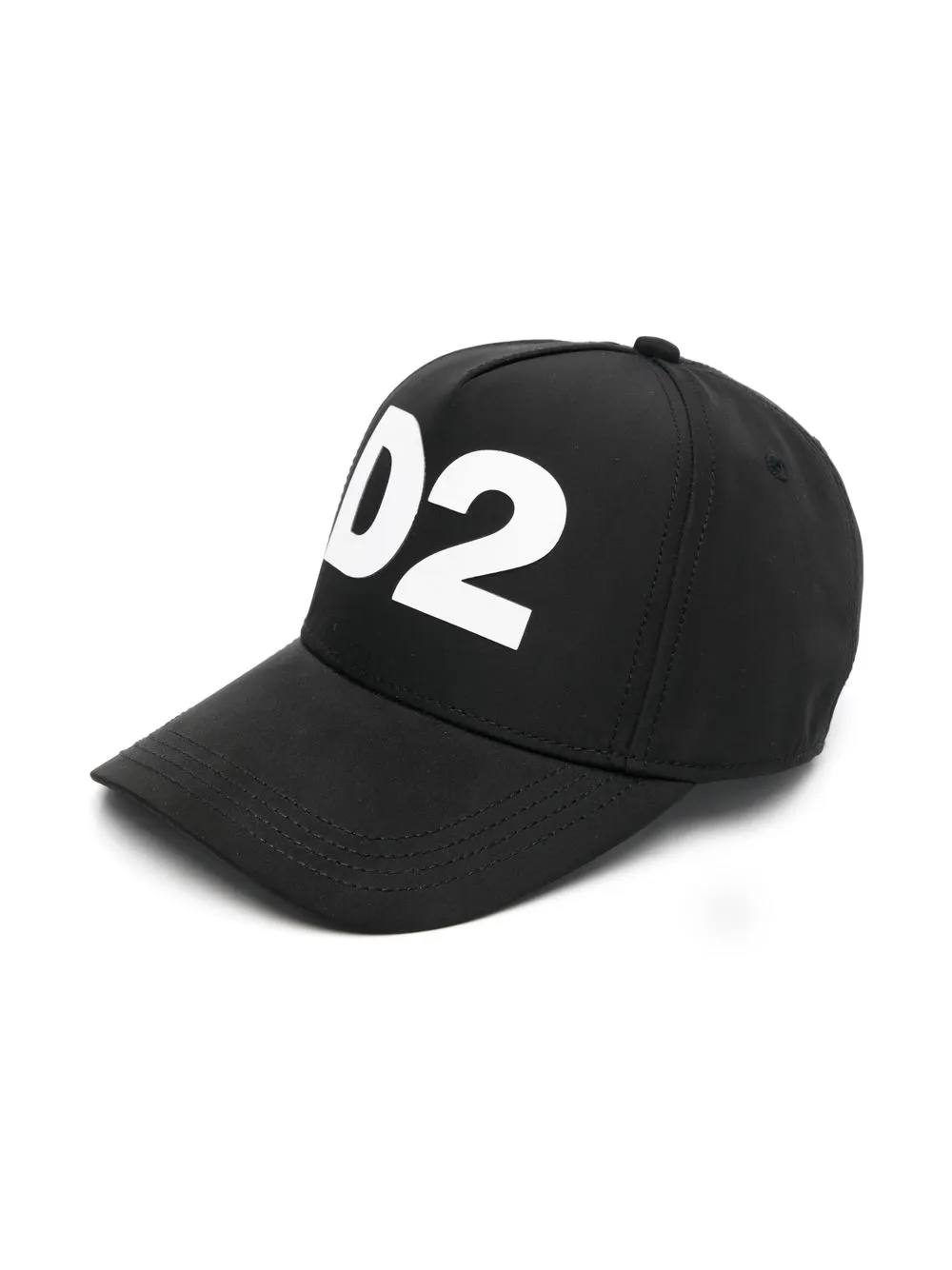 

Dsquared2 Kids gorra con logo estampado - Negro