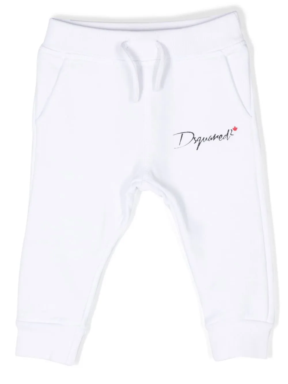 

Dsquared2 Kids pants con logo estampado - Blanco