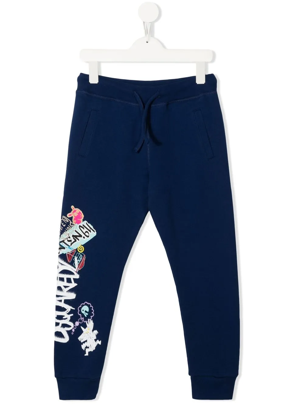 

Dsquared2 Kids pants con estampado gráfico - Azul