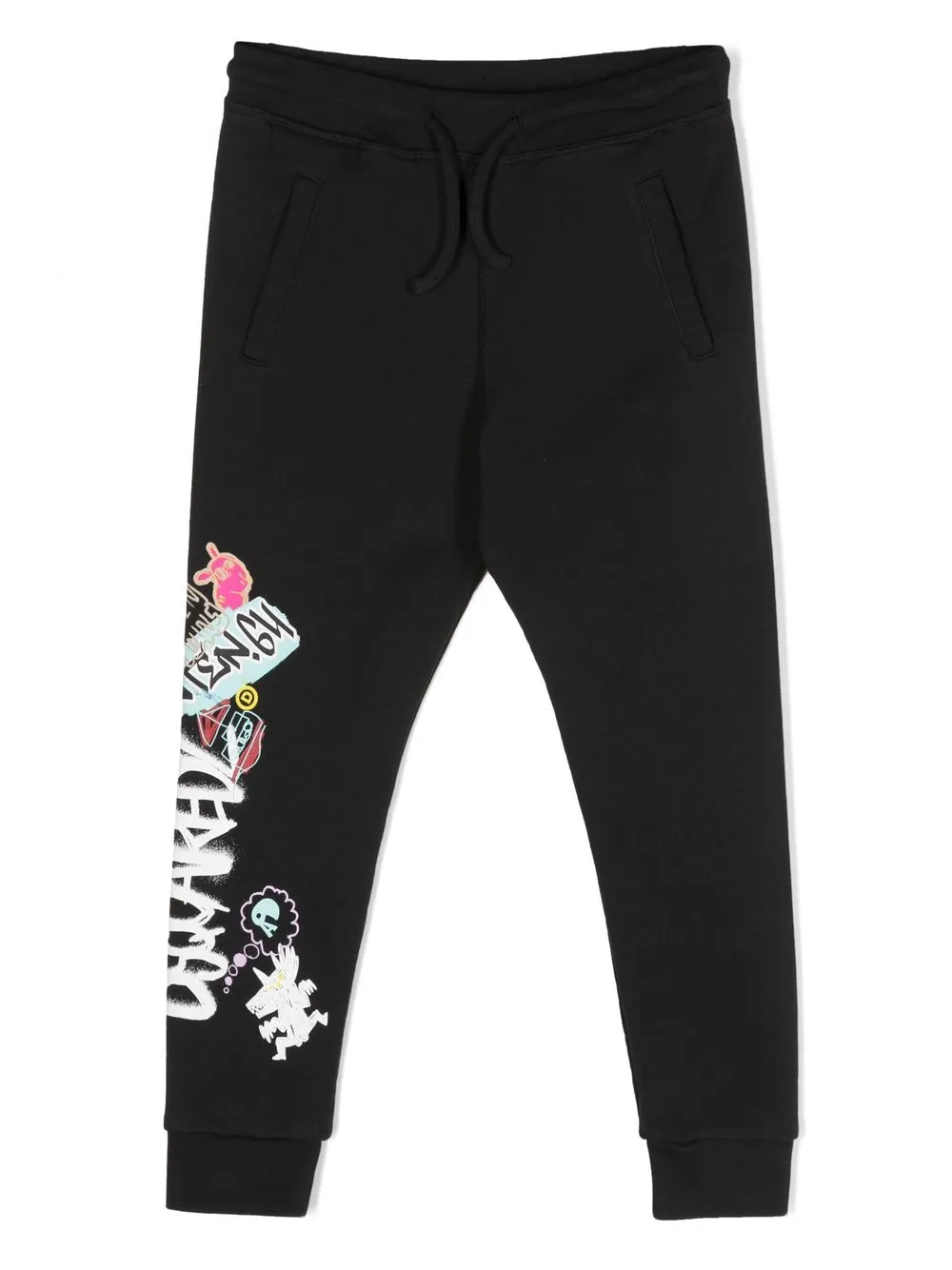 

Dsquared2 Kids pants con estampado gráfico - Negro