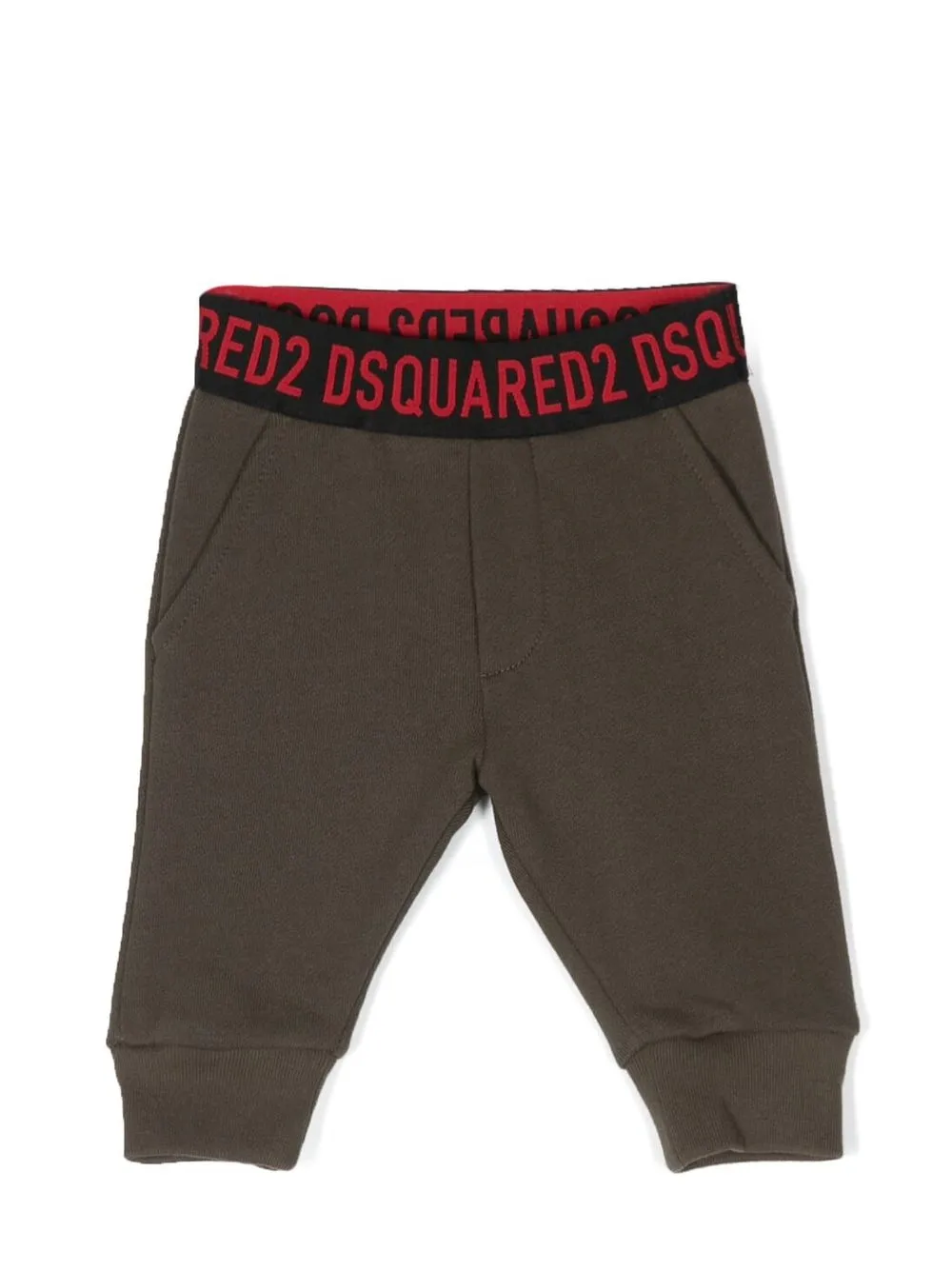 

Dsquared2 Kids pants con logo en la pretina - DQ518 GREEN