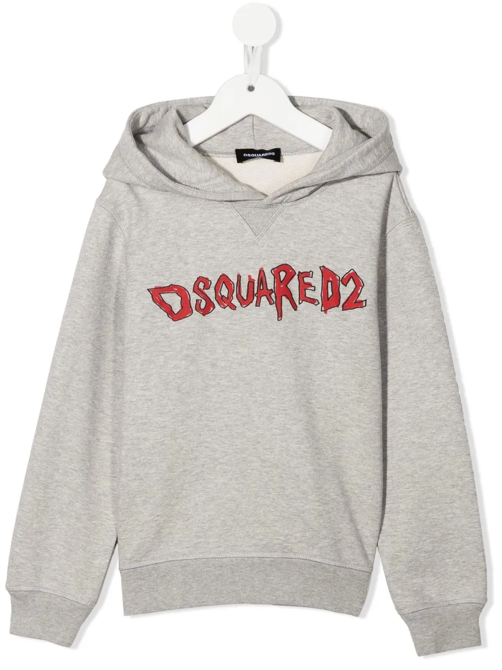 

Dsquared2 Kids hoodie con logo estampado - Gris