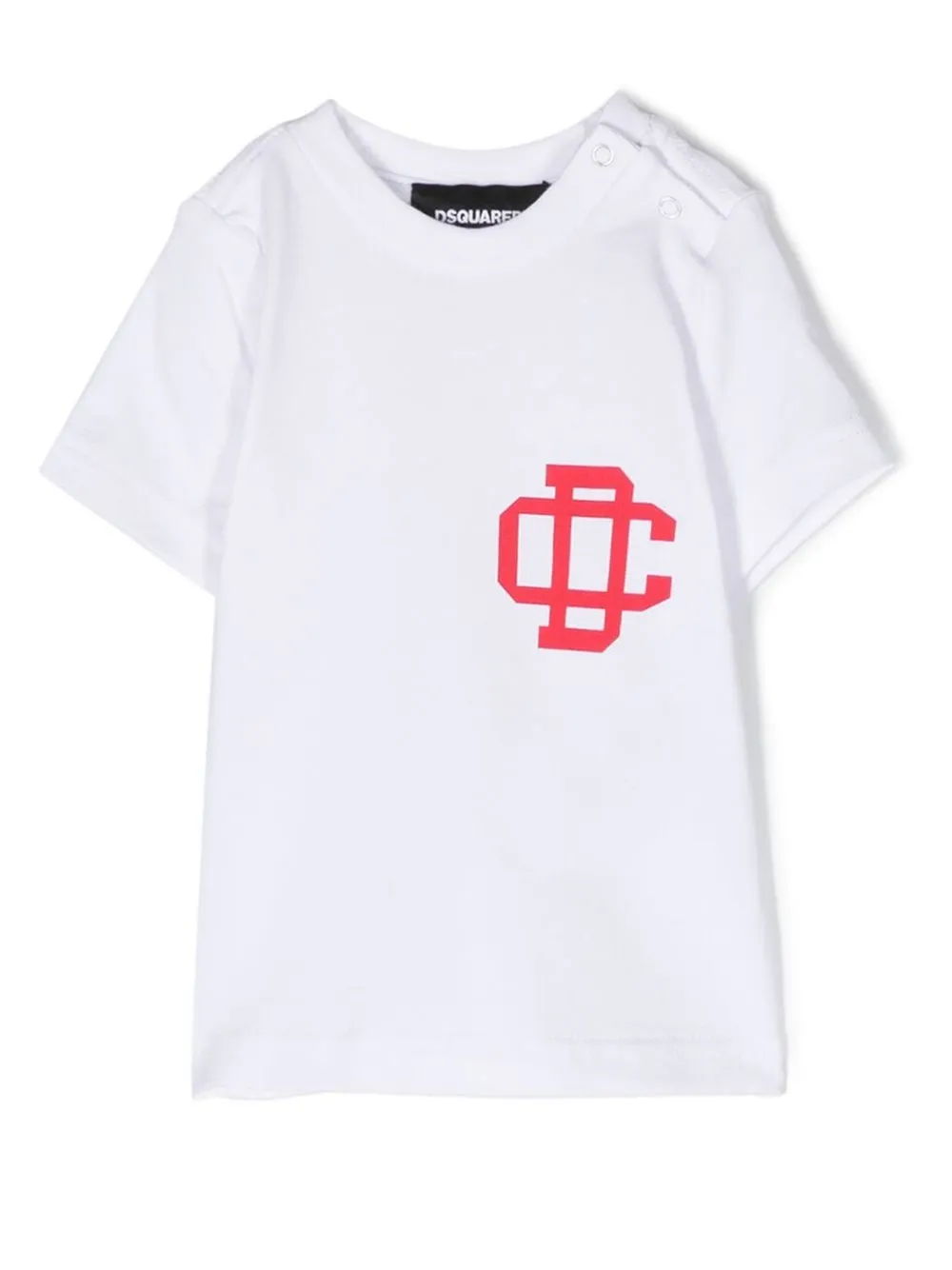 

Dsquared2 Kids playera con logo estampado en el pecho - Blanco