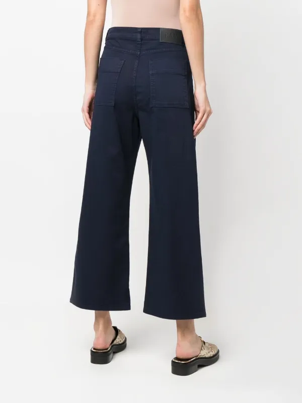 Fay Pantalones Capri Acampanados - Farfetch