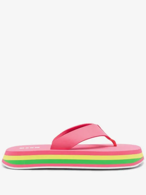 MSGM fliip flops con suela gruesa
