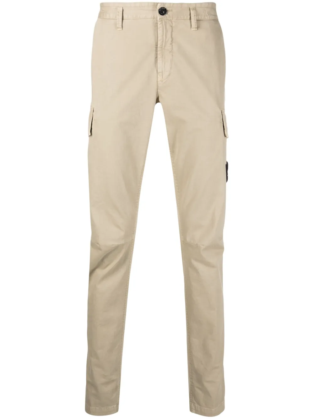 

Stone Island pantalones rectos con parche Compass - Neutro