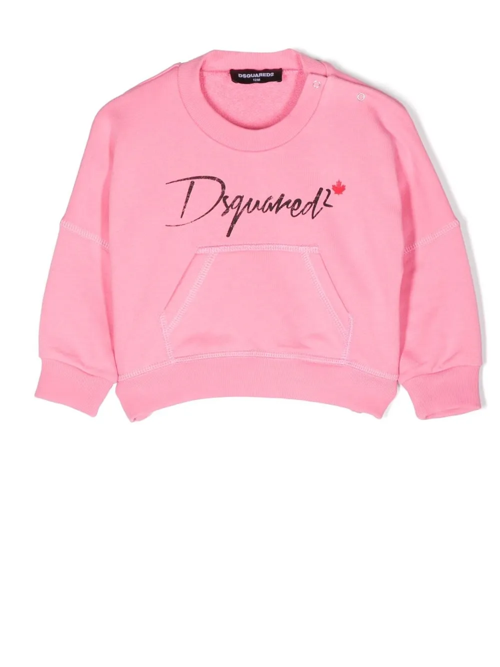 

Dsquared2 Kids sudadera con logo estampado - Rosado