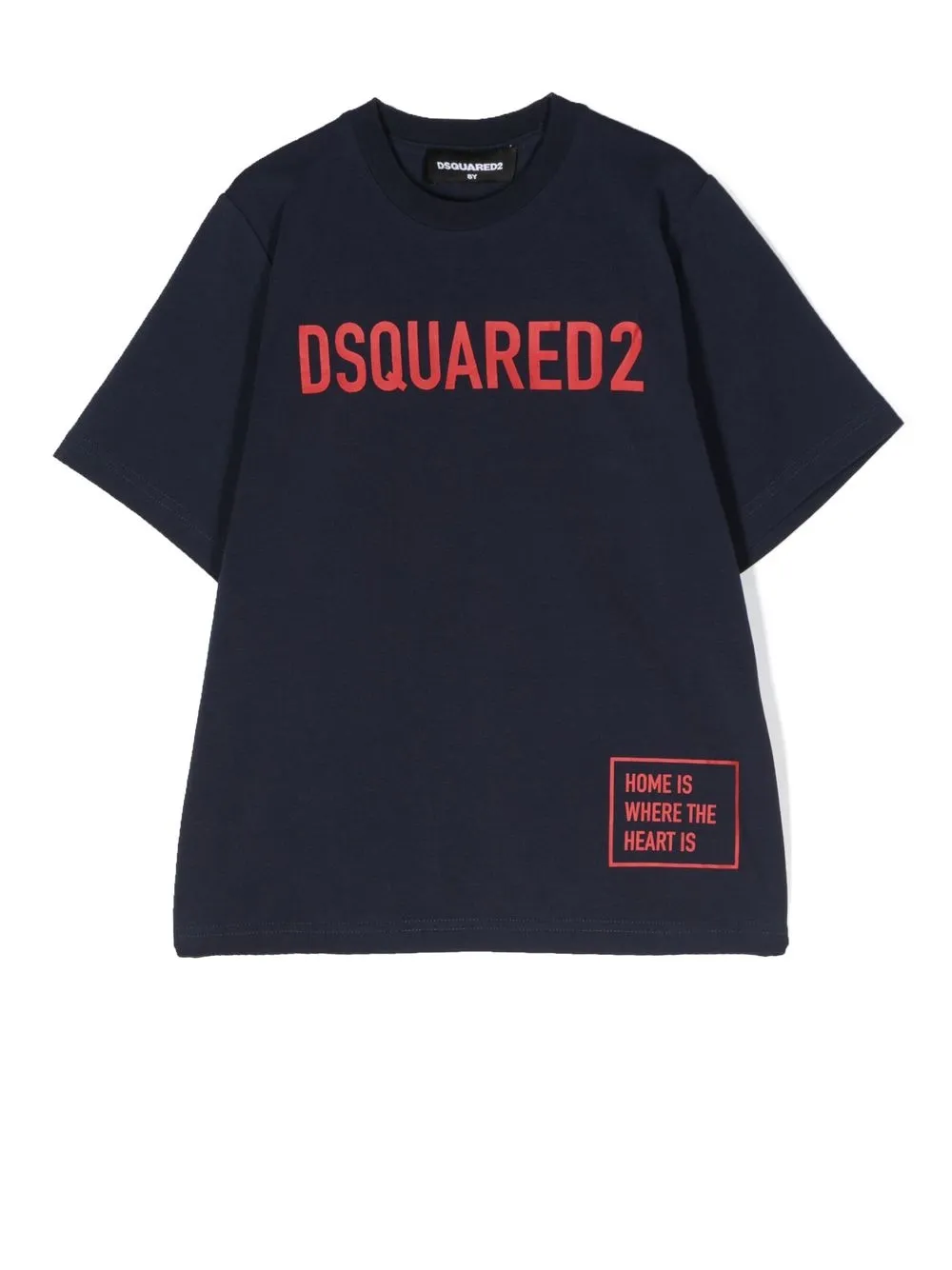 

Dsquared2 Kids playera con logo estampado - Azul