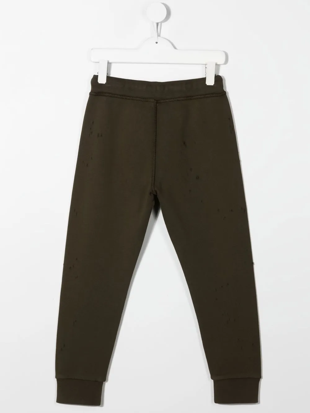 Dsquared2 Kids Trainingsbroek met logoprint - Groen