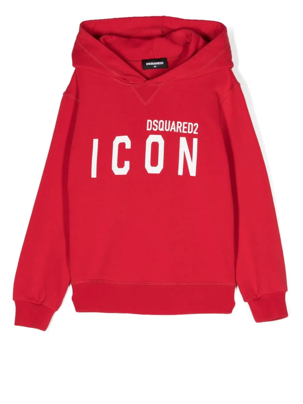 DSQUARED2 LOGO-PRINT HOODIE