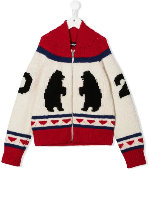 DSQUARED2 KIDS ディースクエアード・キッズ ニットカーディガン