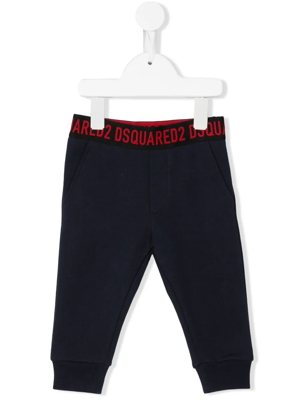 

Dsquared2 Kids pants con logo en la pretina - Azul