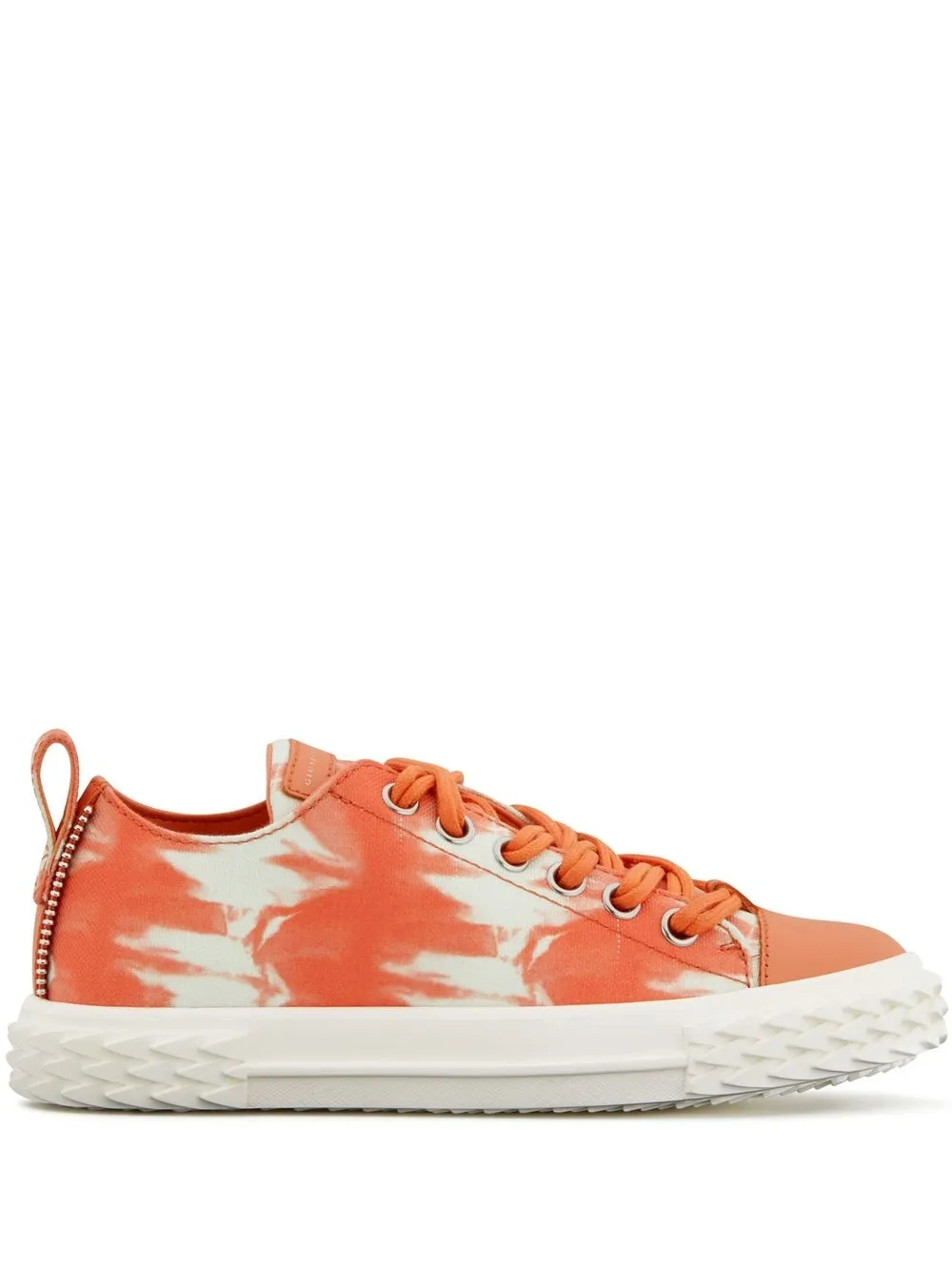 

Giuseppe Zanotti tenis bajos Blabber - Naranja