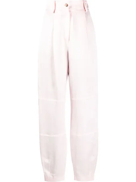 The Mannei pantalones Volterra de tiro alto