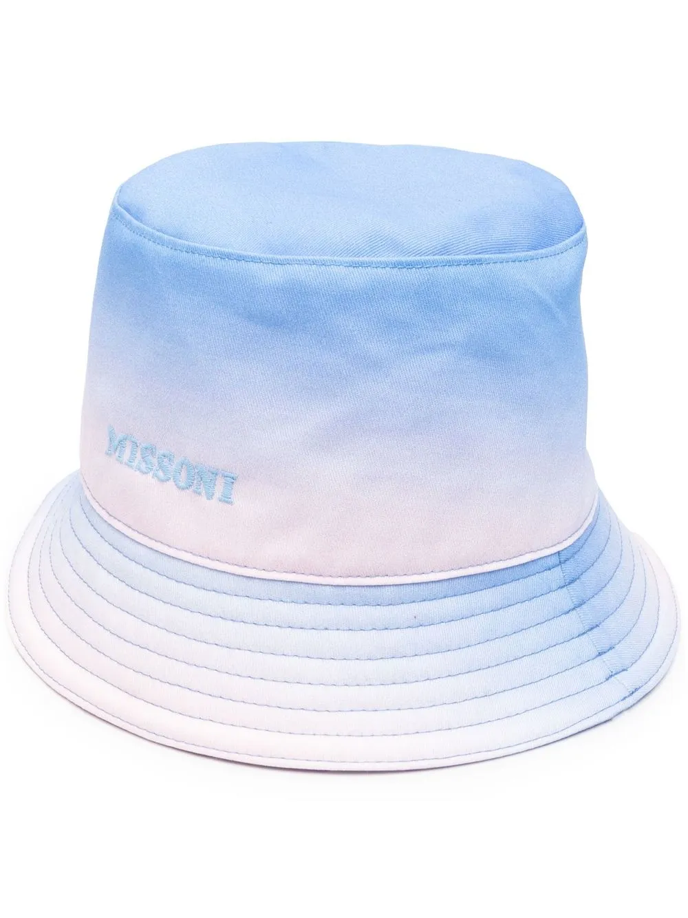 ombre-effect bucket hat