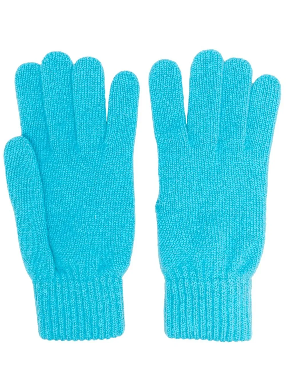 

MSGM knitted pair of gloves - Blue