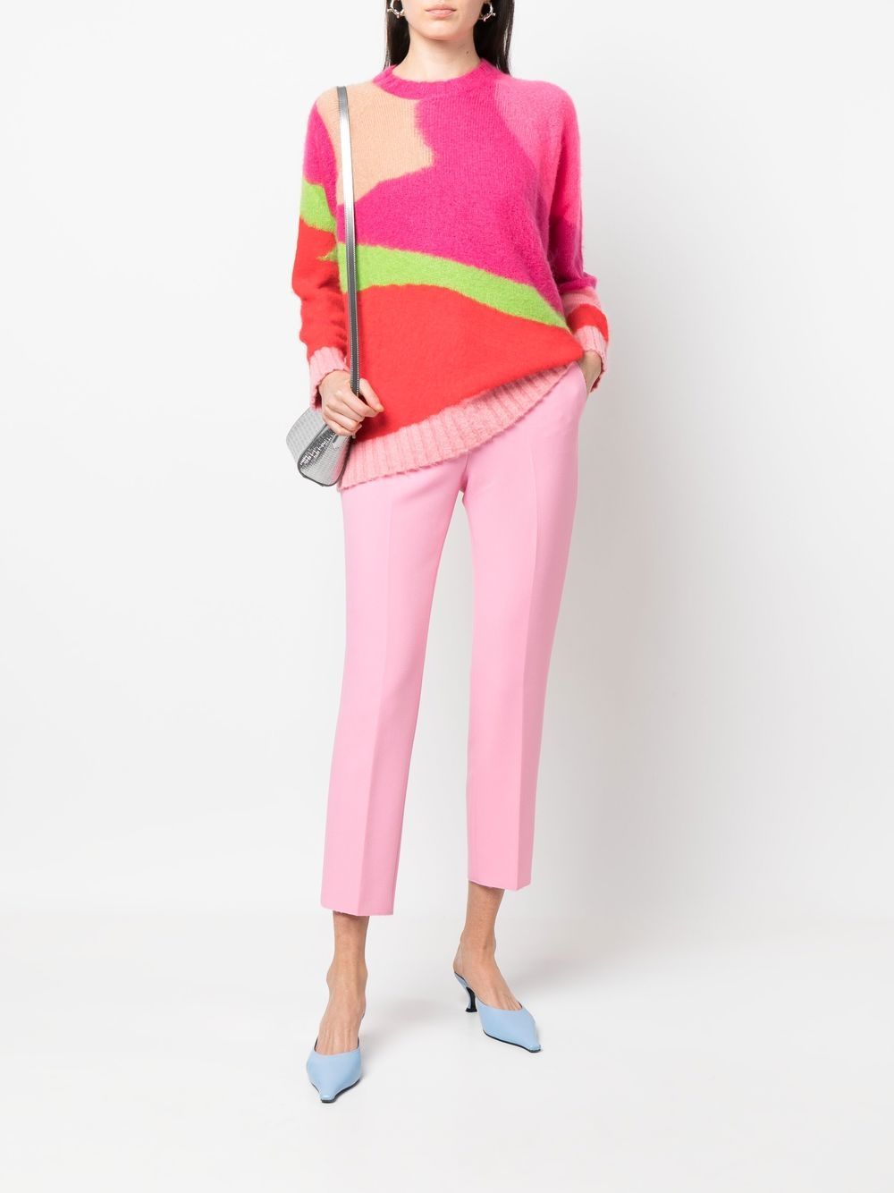 MSGM High waist pantalon - Roze