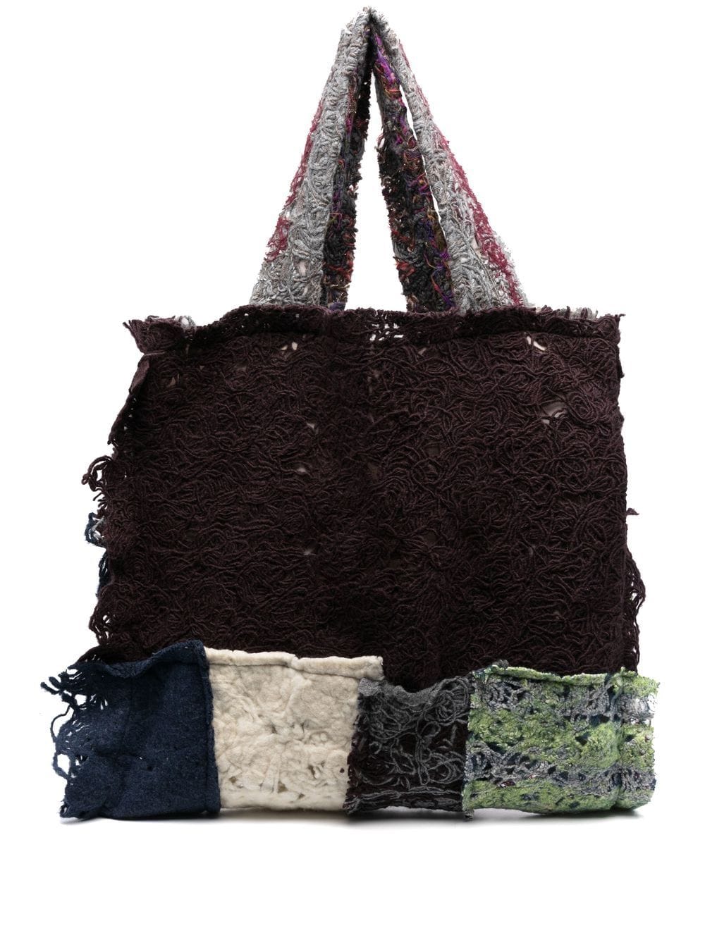 VITELLI Oversized Patchwork Shoulder Bag - Farfetch