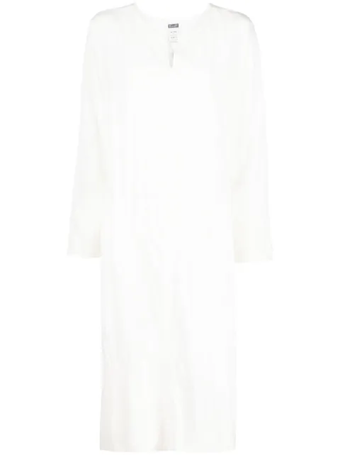 Kristensen Du Nord silk long-sleeve midi dress