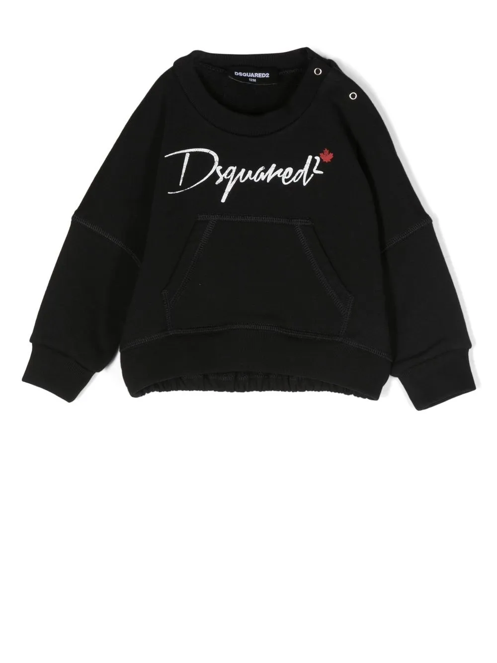 

Dsquared2 Kids sudadera con logo estampado - Negro