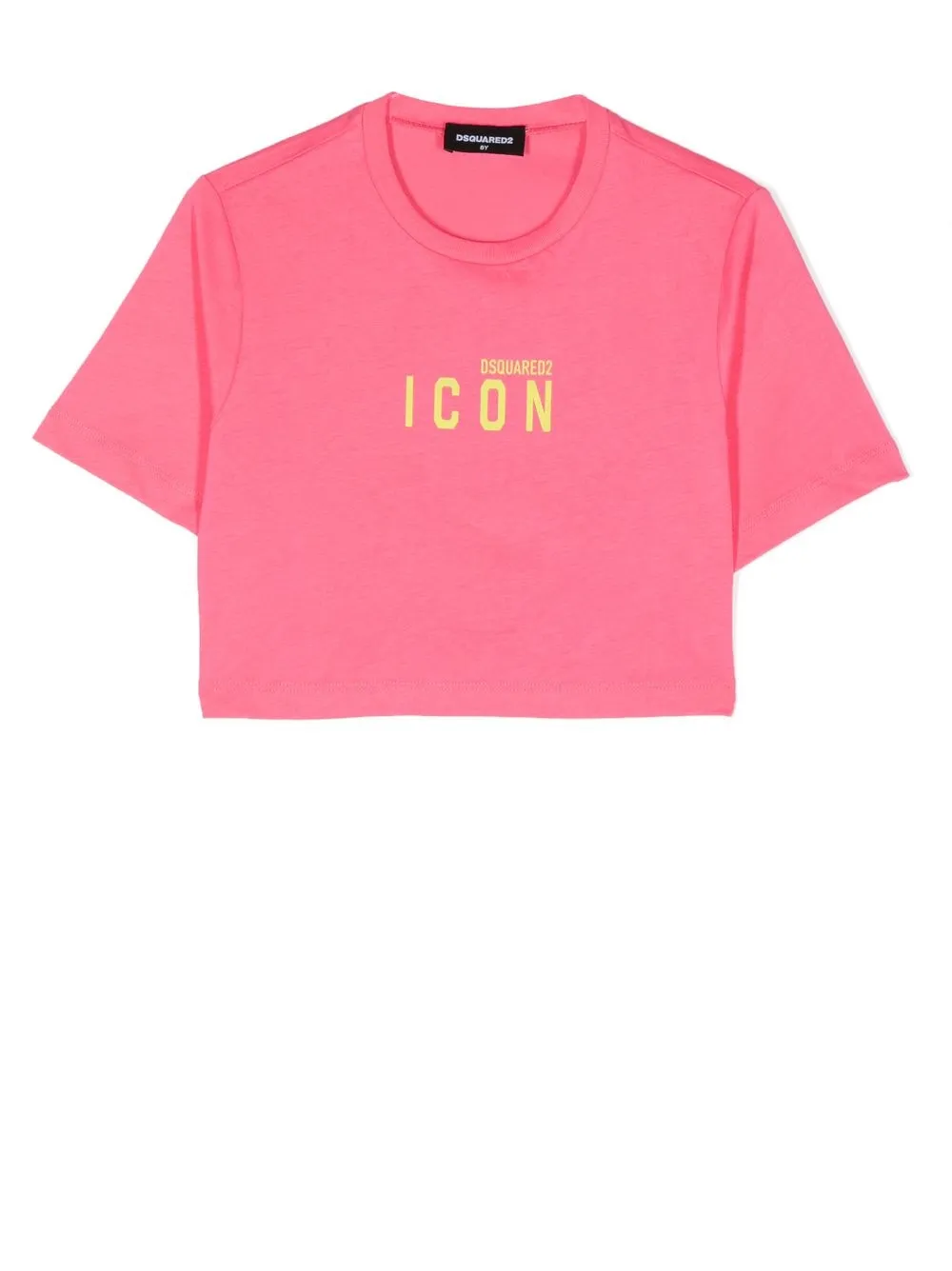 

Dsquared2 Kids playera corta con logo estampado - Rosado