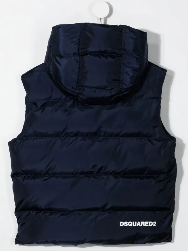Dsquared2 Kids ディースクエアード・キッズ フーデッド パデッド 