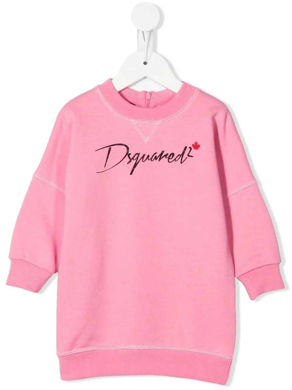 

Dsquared2 Kids logo-print sweatshirt dress - Pink