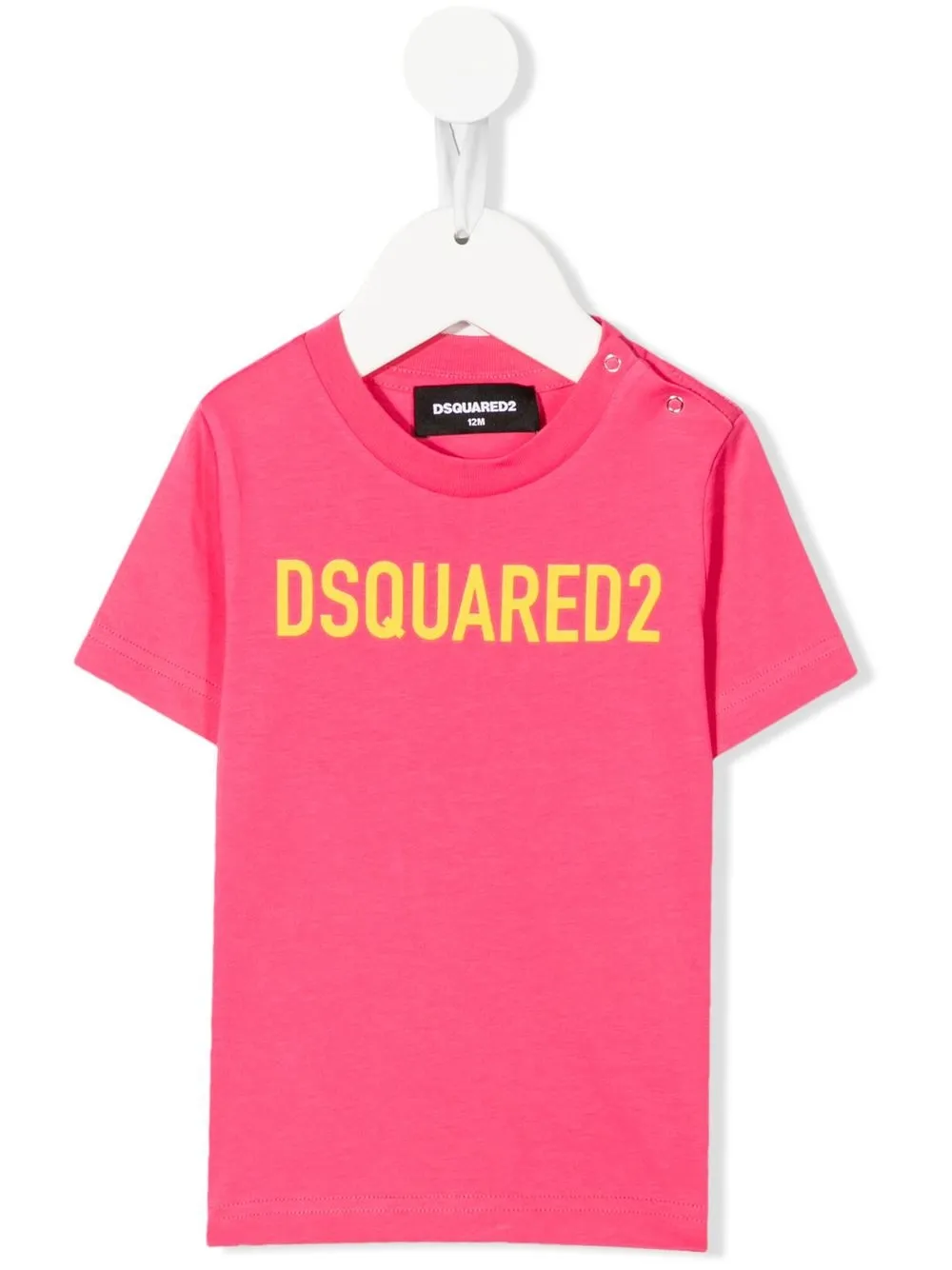 

Dsquared2 Kids playera con logo estampado - Rosado