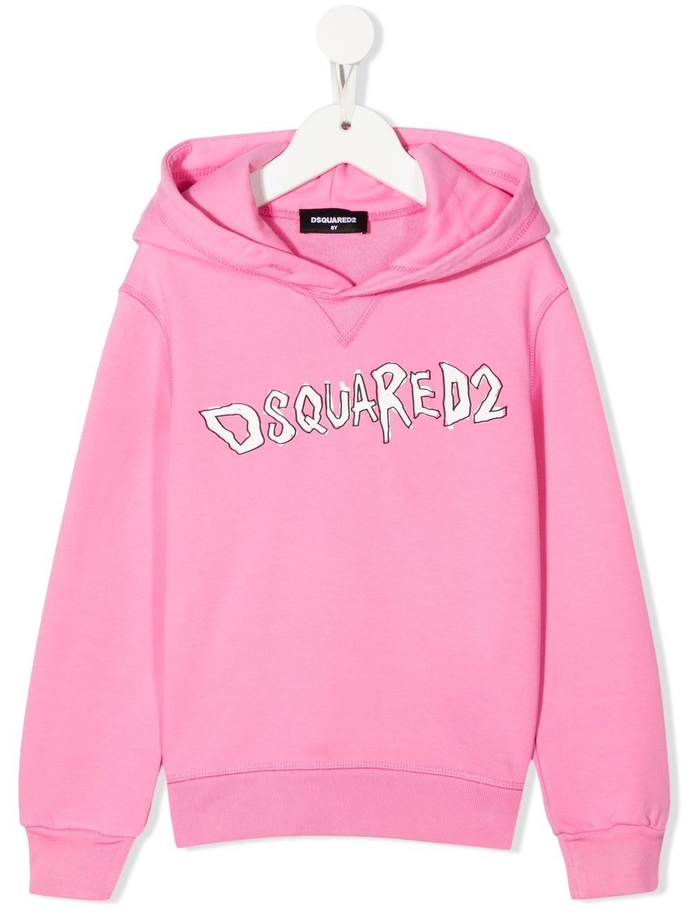 

Dsquared2 Kids hoodie con logo estampado - Rosado